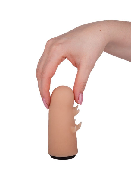 Черный пояс-трусики с двумя телесными насадками  Экзотик-Linda  - 15,2 и 10 см.