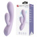 Сиреневый гибкий вибратор-кролик Rosolyn - 19 см.