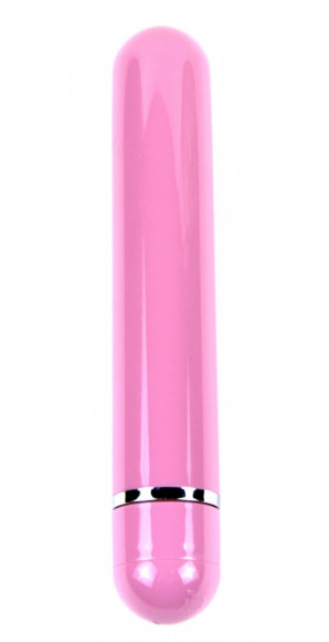 Розовый вибратор The Modest One - 14,5 см.