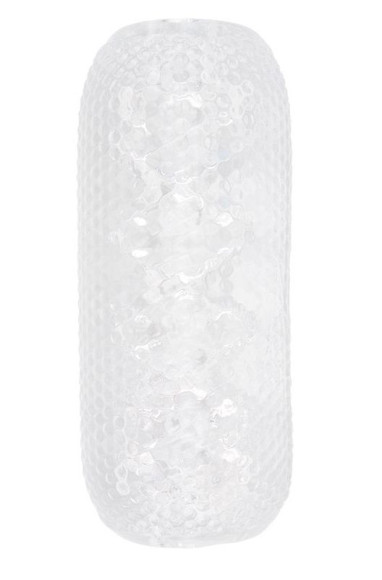 Прозрачный текстурированный мастурбатор Palm Stroker No.5