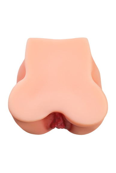 Реалистичный мастурбатор в форме попки с 2 любовными входами