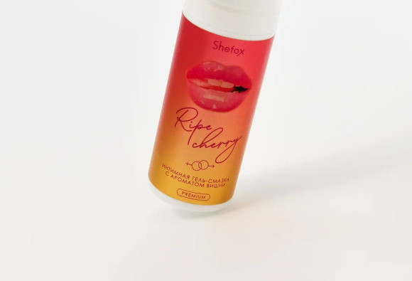 Интимная гель-смазка Shefox Premium «Спелая вишня» - 50 мл.