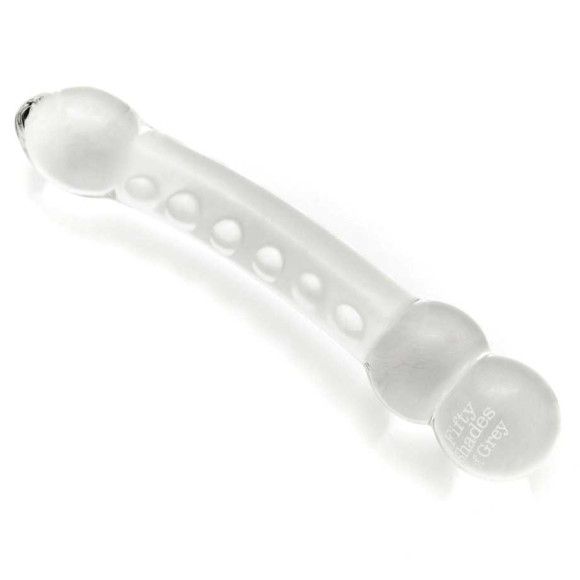 Прозрачный стеклянный стимулятор Glass Massage Wand Прозрачный стеклянный стимулятор Glass Massage Wand