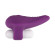Фиолетовая силиконовая насадка на палец с вибропулей Фиолетовая силиконовая насадка на палец с вибропулей