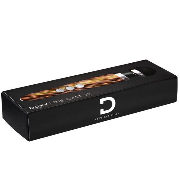 Беспроводной wand-вибратор Doxy Die Cast 3R с тигровым принтом на рукояти - 28 см. Беспроводной wand-вибратор Doxy Die Cast 3R с тигровым принтом на рукояти - 28 см.