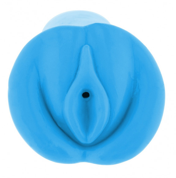 Синий мастурбатор-вагина FUNKY COOCHIE COO BLUE 