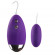 Фиолетовое виброяйцо с выносным пультом управления EGZO