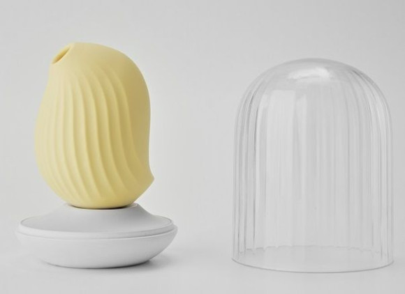 Желтый вакуум-волновой стимулятор с вибрацией и базой-ночником Cuddly Bird Желтый вакуум-волновой стимулятор с вибрацией и базой-ночником Cuddly Bird