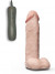 Фаллическая насадка Харнесс UNICOCK 7  с вибрацией - 19 см.