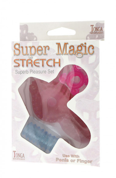 Набор разноцветных насадок на пенис