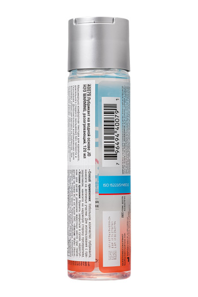 Возбуждающий лубрикант на водной основе JO Personal Lubricant H2O Warming - 120 мл.