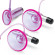 Фиолетовая вибропомпа для клитора и сосков Vibrating Nipple Suckers with Clitoral Pump and Quick Release
