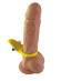 Желтое эрекционное виброкольцо Banana Ring Желтое эрекционное виброкольцо Banana Ring