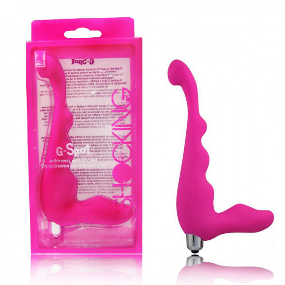 Вагинальный стимулятор с виброрежимом - 17,8 см.