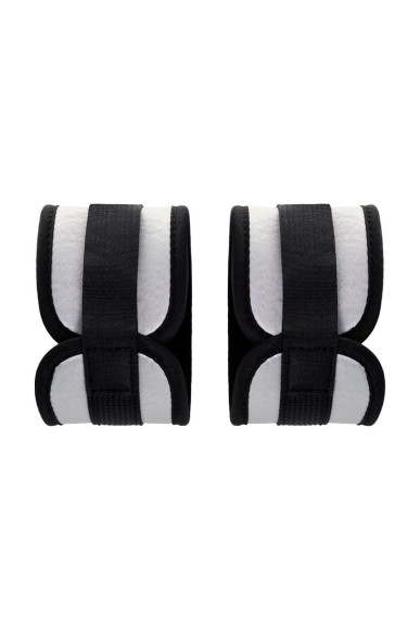 Серебристо-черные наручники Anonymo Серебристо-черные наручники Anonymo