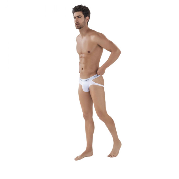 Белые мужские трусы-джоки Venture Jockstrap Белые мужские трусы-джоки Venture Jockstrap