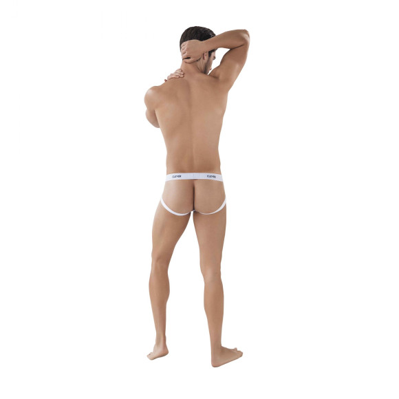 Белые мужские трусы-джоки Venture Jockstrap Белые мужские трусы-джоки Venture Jockstrap