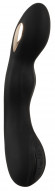 Черный вибратор-электростимулятор для точки G - 20,2 см.