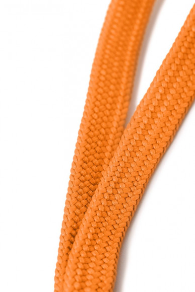 Оранжевая вибропуля на ремешке - 5,5 см.