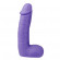 Фиолетовый фаллоимитатор XSKIN 6 PVC DONG - 15 см.