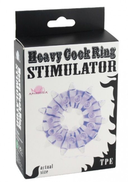 Розовое кольцо на пенис Heavy Cock Ring Stimulator Розовое кольцо на пенис Heavy Cock Ring Stimulator