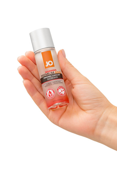 Анальный согревающий лубрикант на силиконовой основе JO Anal Premium Warming - 60 мл.