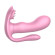Розовый женский тройной вибростимулятор