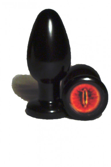 Анальная пробка с изображением Ока Саурона - 8 см.