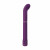 Фиолетовый вибратор с загнутым кончиком i9 Teaser Exciters - 17 см.