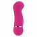 Розовый мини-вибратор с подвижной головкой Mini Jimpin’ Gyrator - 12,5 см.