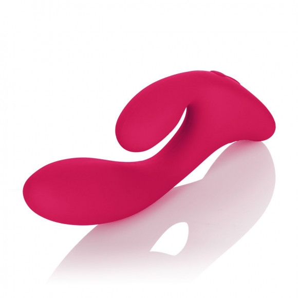 Двойной красный вибратор Silhouette S15 - 20 см.