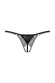 Кружевные трусики-стринг с пикантным разрезом Кружевные трусики-стринг с пикантным разрезом