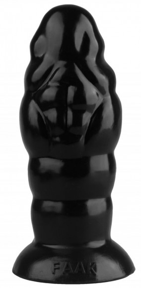 Черная фантазийная пробка - 18,5 см.