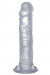 Прозрачный фаллоимитатор Realistic Cock 9  - 23,5 см.