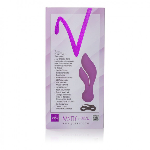 Вибромассажер с лепестками для двойной стимуляции Vr6.5 - 16,5 см. Вибромассажер с лепестками для двойной стимуляции Vr6.5 - 16,5 см.