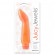 Оранжевый вибратор Tangerine Dream - 14,5 см.