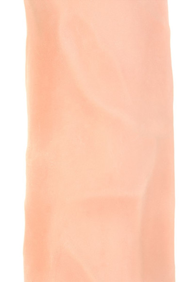 Телесный реалистичный вибратор Ian - 20 см. 