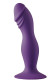 Фиолетовый фаллоимитатор Pleasure Dildo - 14,6 см.