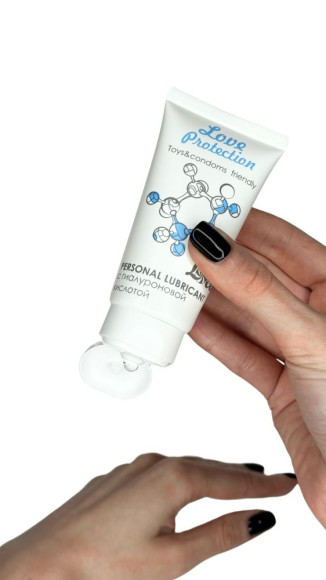 Увлажняющий лубрикант на водной основе Love Protection - 50 мл.