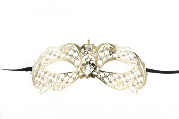 Золотистая маска Angel Masquerade Mask