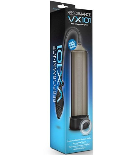 Черная вакуумная помпа VX101 Male Enhancement Pump Черная вакуумная помпа VX101 Male Enhancement Pump