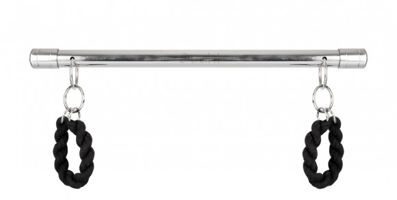 Металлическая штанга с петлями для фиксации Steel Suspension Bar with 2 Cuffs