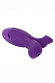 Фиолетовый раздвоенный вибромассажер Aura Duo