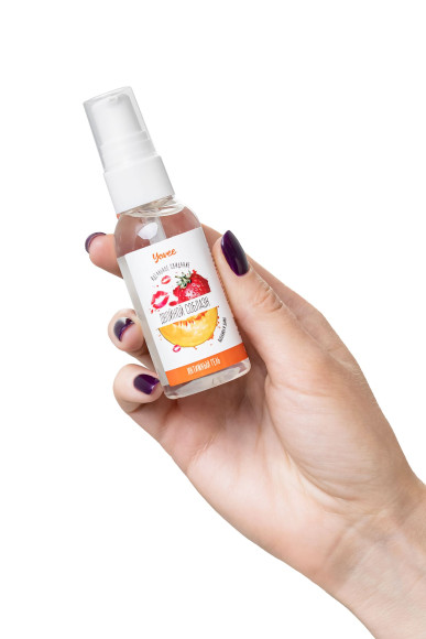 Съедобная гель-смазка Yovee «Двойной соблазн» с Д-пантенолом и вкусом клубники и дыни - 50 мл. Съедобная гель-смазка Yovee «Двойной соблазн» с Д-пантенолом и вкусом клубники и дыни - 50 мл.