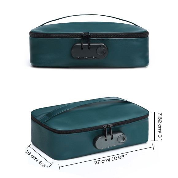 Зеленая сумочка для хранения игрушек Discreet Box