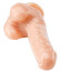 Телесный реалистичный фаллоимитатор - 18 см. Телесный реалистичный фаллоимитатор - 18 см.