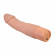Телесный реалистичный вибратор Jermaine - 19,5 см.