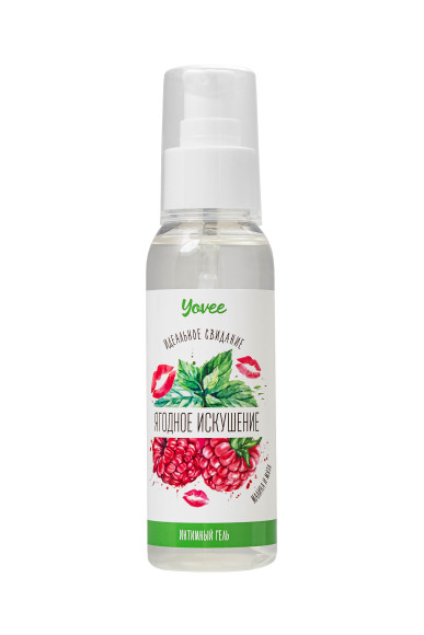 Съедобная гель-смазка Yovee «Ягодное искушение» с Д-пантенолом и вкусом малины и мяты - 100 мл. Съедобная гель-смазка Yovee «Ягодное искушение» с Д-пантенолом и вкусом малины и мяты - 100 мл.