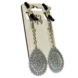 Зажимы на соски с декоративными подвесками  Восток 