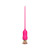 Розовый тонкий стимулятор Nipple Vibrator - 23 см.